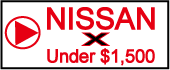 nissan under $1500
