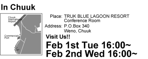 coming to Chuuk
