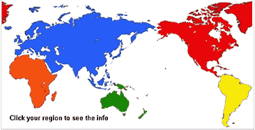 Click your region to see the info