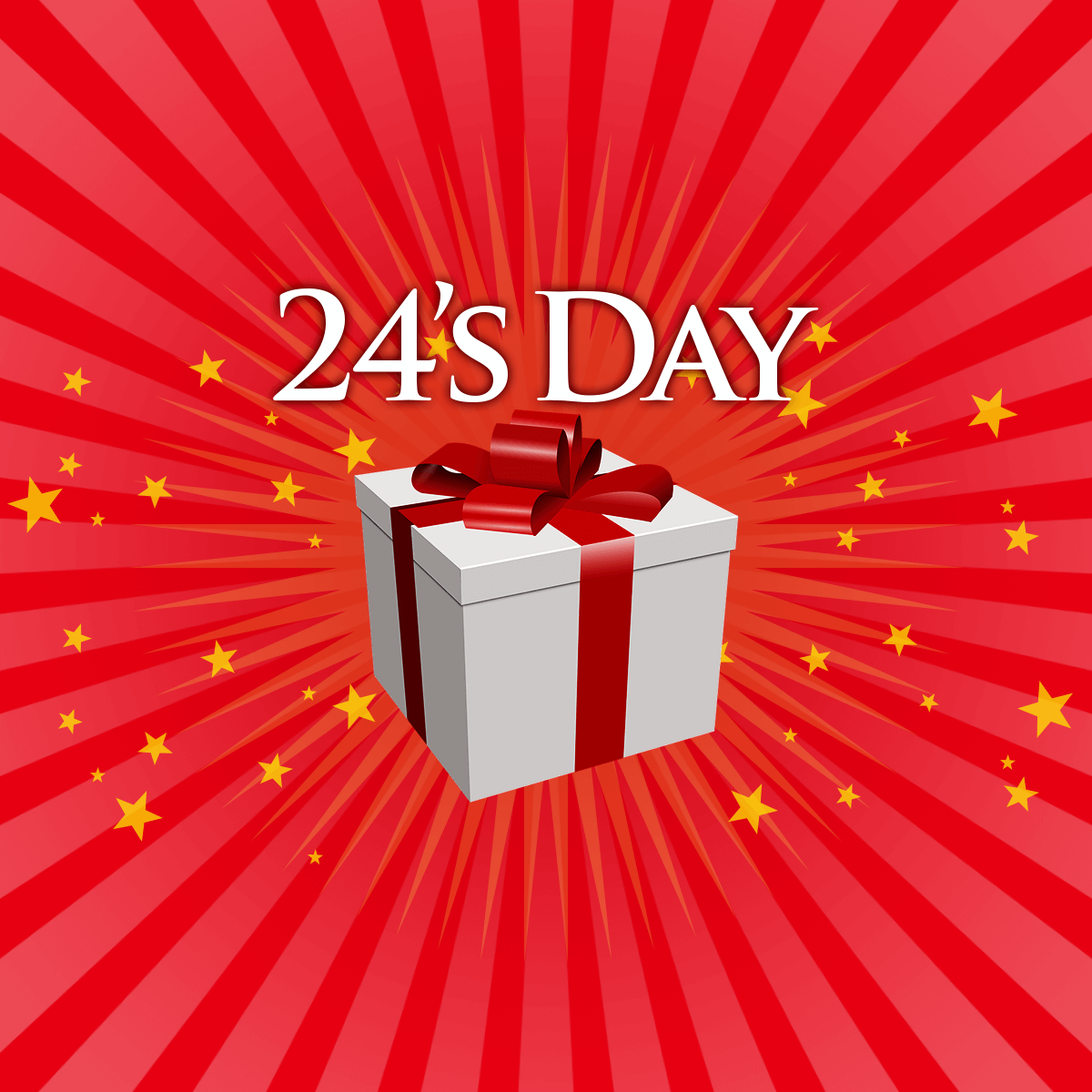 Every month on the 24th it is 24 s day picknbuy24