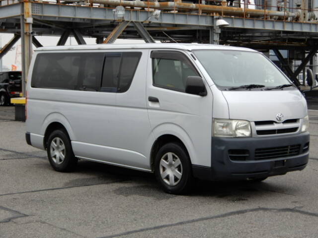 Silver hiace van sales