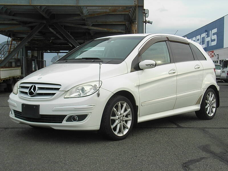 Japanese Mercedes Benz B200 Compact 2008 Agsb24090261