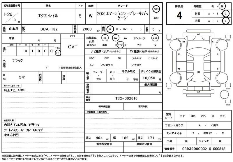 Japanese Nissan X Trail Suv 14 Ags Japanese Nissan X Trail Suv 14 Ags
