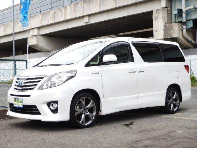 alphardさん専用 1/43トヨタ アルファード/TOYOTA ALPHARD(ホワイト)/MSZ Metal
