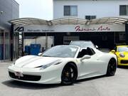2013 FERRARI 458 SPIDER (Left Hand Drive)