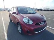 2017 NISSAN MARCH S PLUM INTERIOR