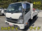 2017 HINO DUTRO FLAT BODY