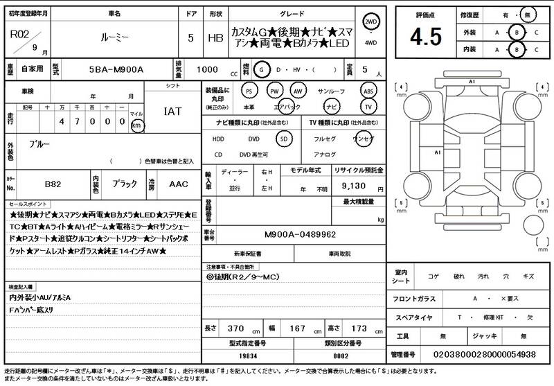 2020 TOYOTA ROOMY for sale - photo 12