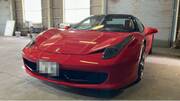 2013 FERRARI 458 SPIDER (Left Hand Drive)