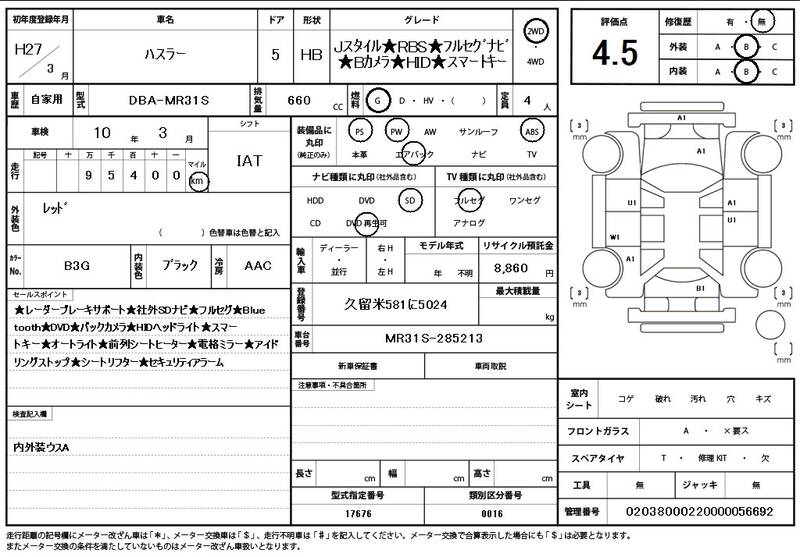 2015 SUZUKI HUSTLER for sale - photo 12