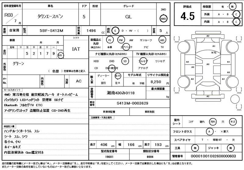 2021 TOYOTA TOWNACE VAN GL for sale - photo 12