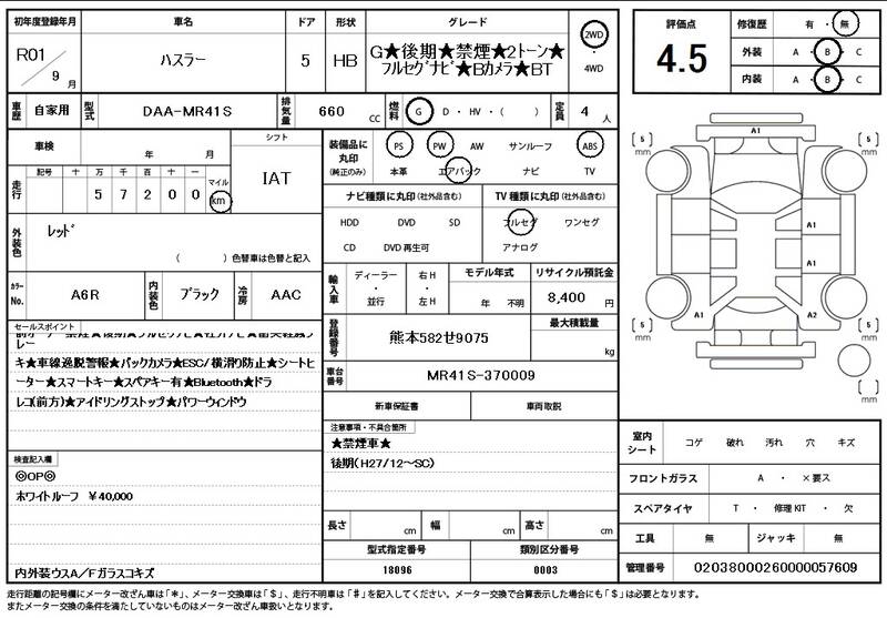 2019 SUZUKI HUSTLER for sale - photo 12