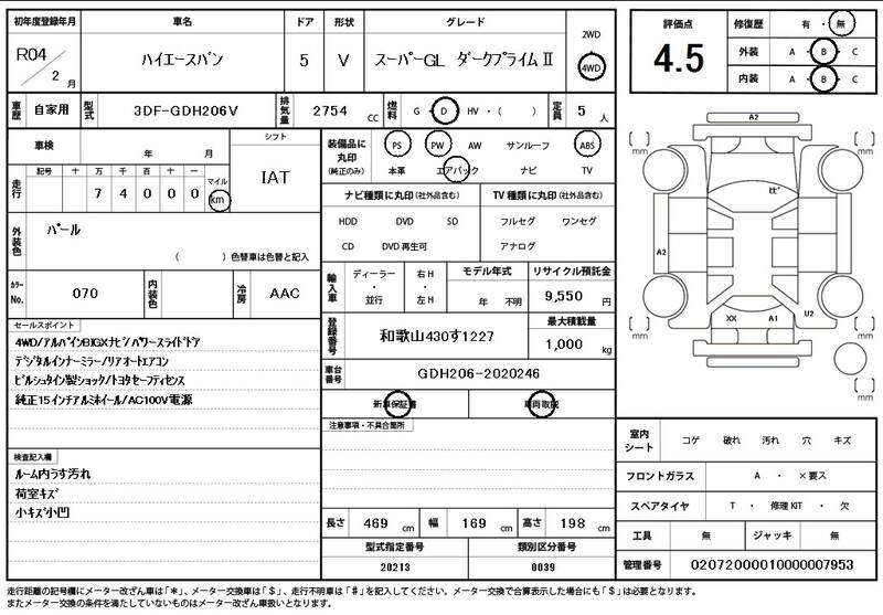 2022 TOYOTA HIACE VAN for sale - photo 12