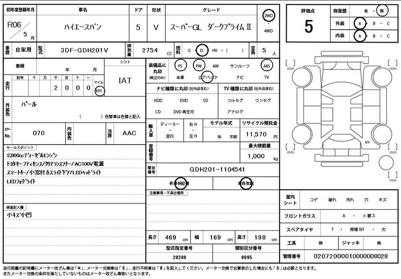 2024 TOYOTA HIACE VAN for sale - photo 12