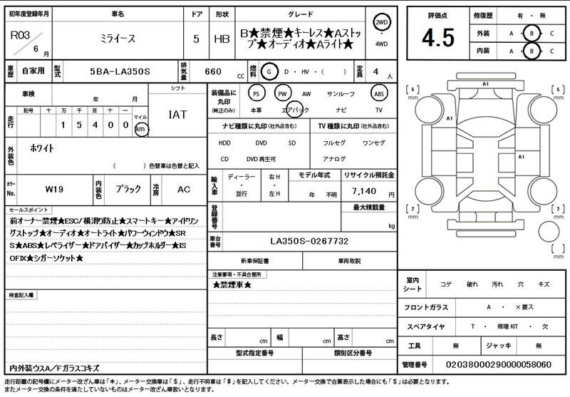 2021 DAIHATSU MIRA EES for sale - photo 12
