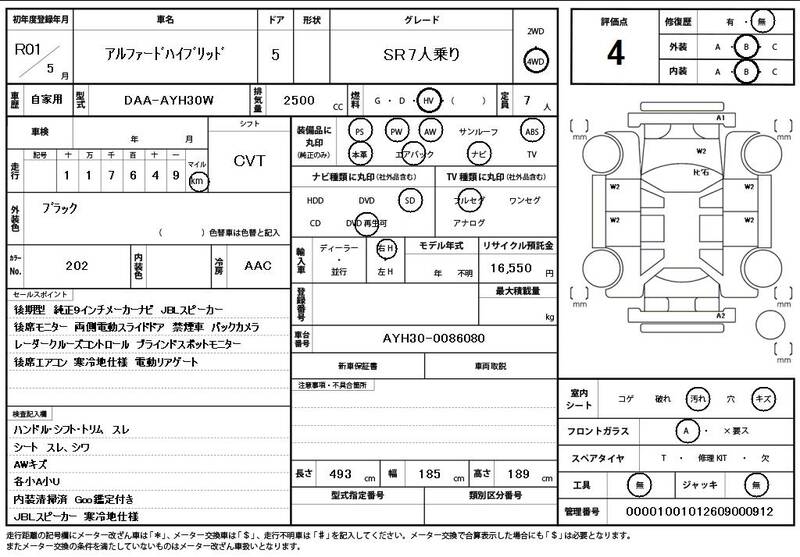 2019 TOYOTA ALPHARD HYBRID for sale - photo 12