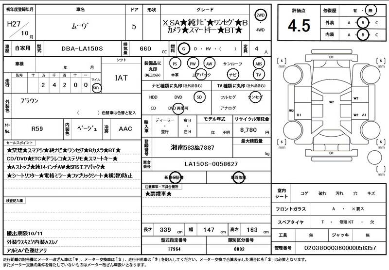 2015 DAIHATSU MOVE for sale - photo 12