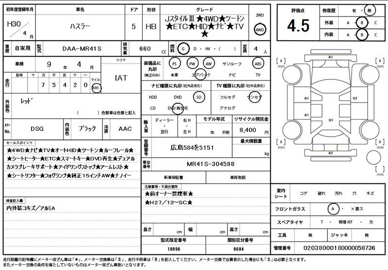 2018 SUZUKI HUSTLER for sale - photo 12
